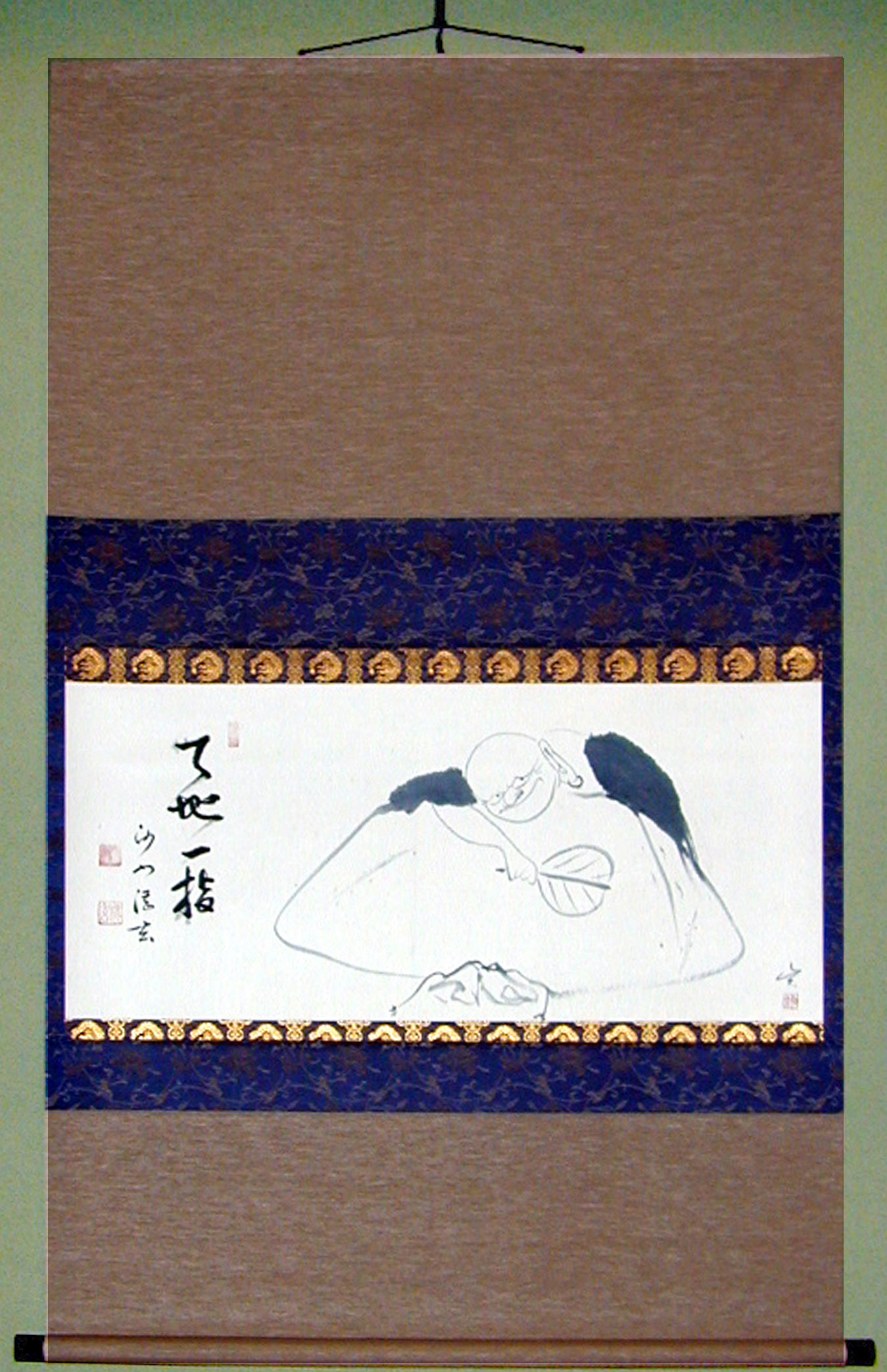 「布袋」　画