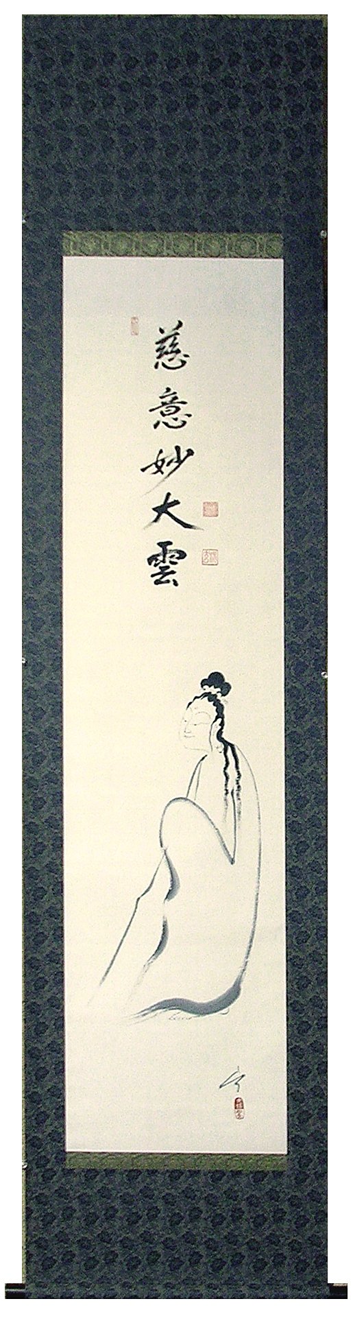 「観音」　画