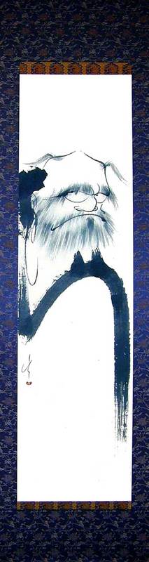 「達磨」画