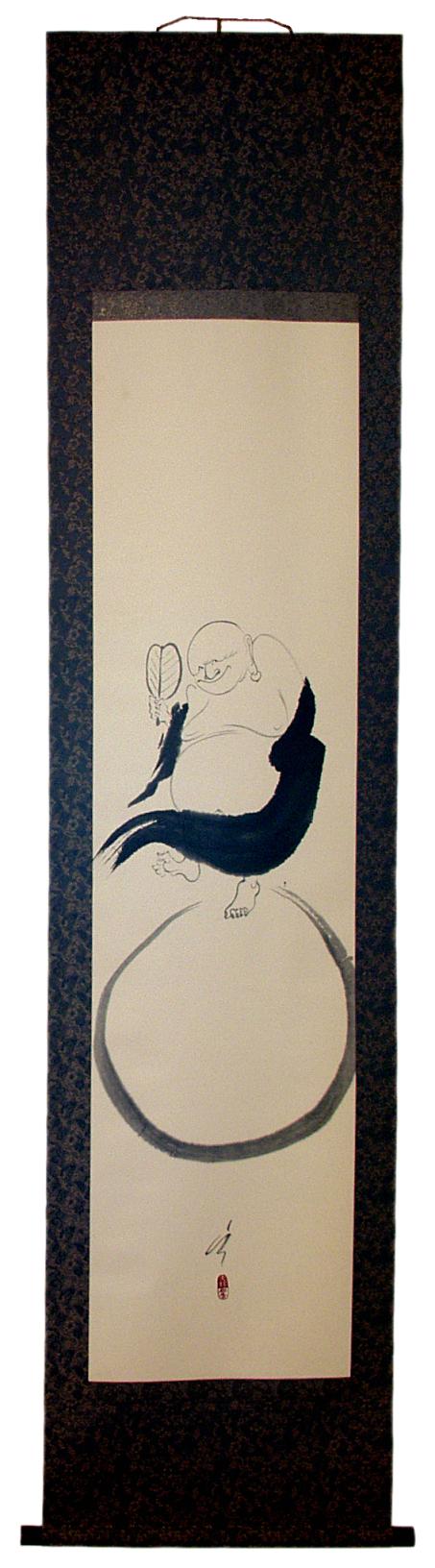 「布袋」　画