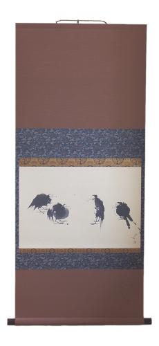 「鳥　一念無相」画